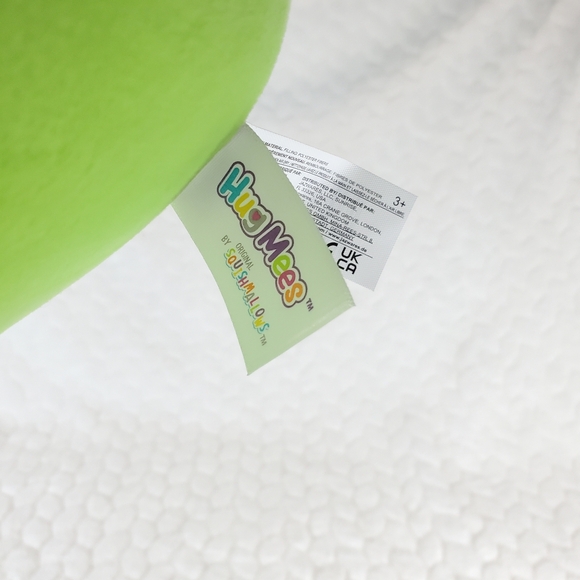 Jim Hugmee Squishmallow 14 Inch BNWT Spring Easter Bright Green Alpaca with Egg - Picture 4 of 7